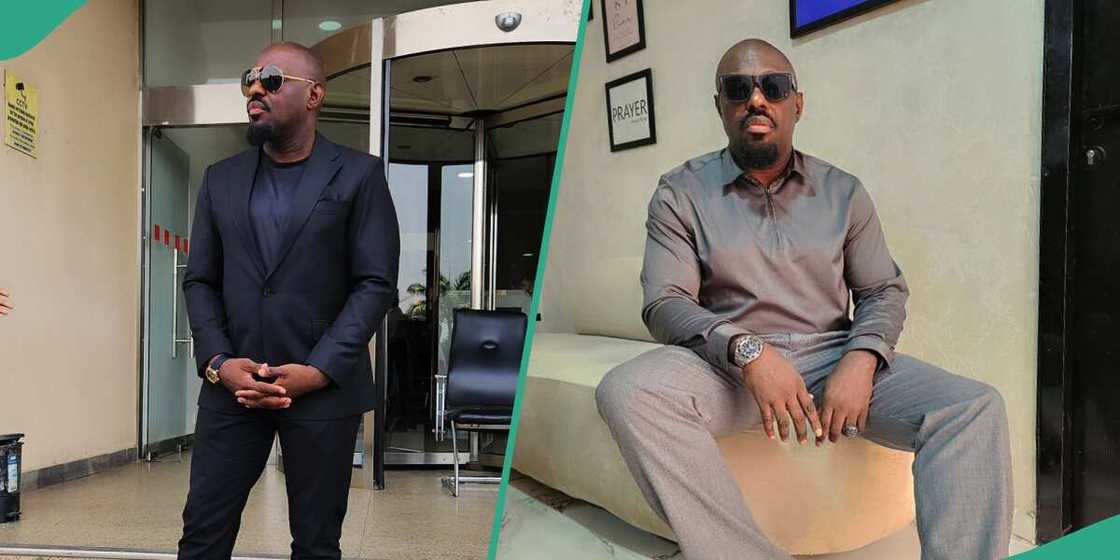 Jim Iyke looks glamorous Jim Iyke looks glamorous
