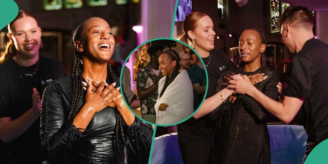 DJ Cuppy celebrates new life and baptism