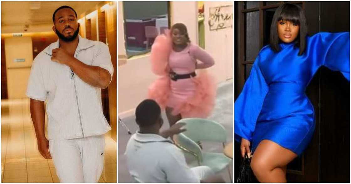 BBNaija All Stars housemates Cee C and Kiddwaya BBNaija All Stars housemates Cee C and Kiddwaya