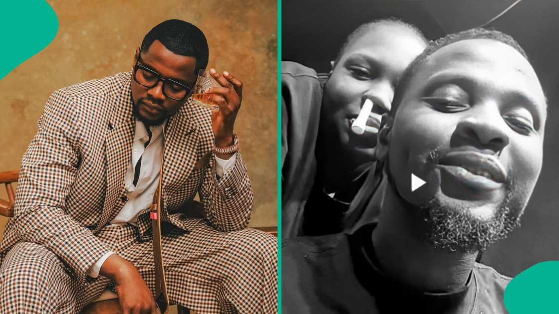 Kizz Daniel and wife Kizz Daniel and wife