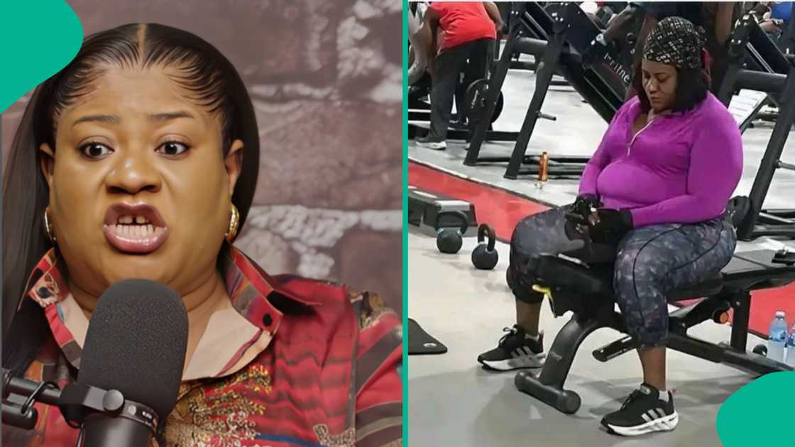 Nkechi Blessing speaks on viral gym photo in new video.