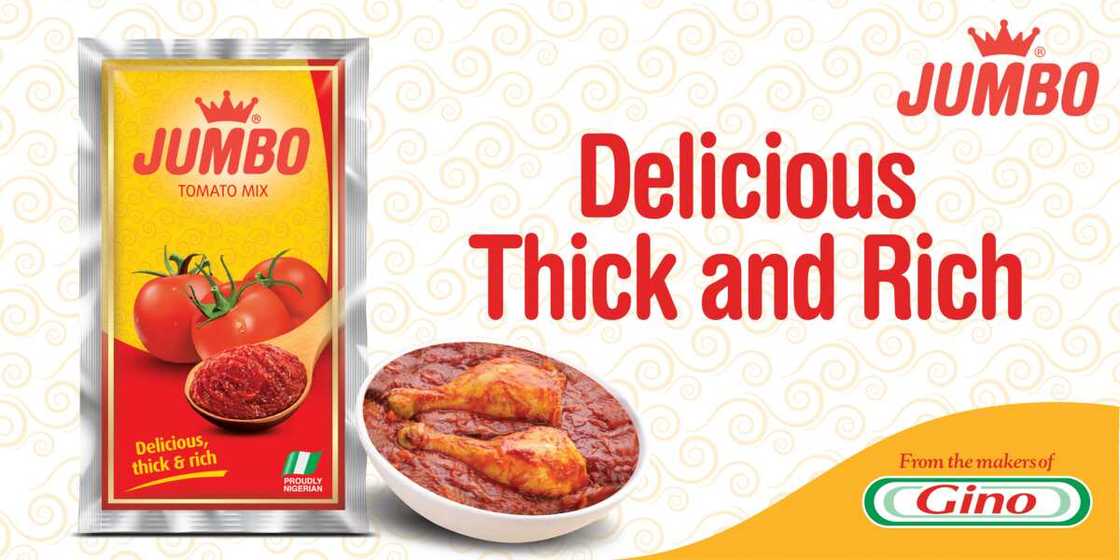 Jumbo Tomato Mix from the makers of Gino launches in Nigeria