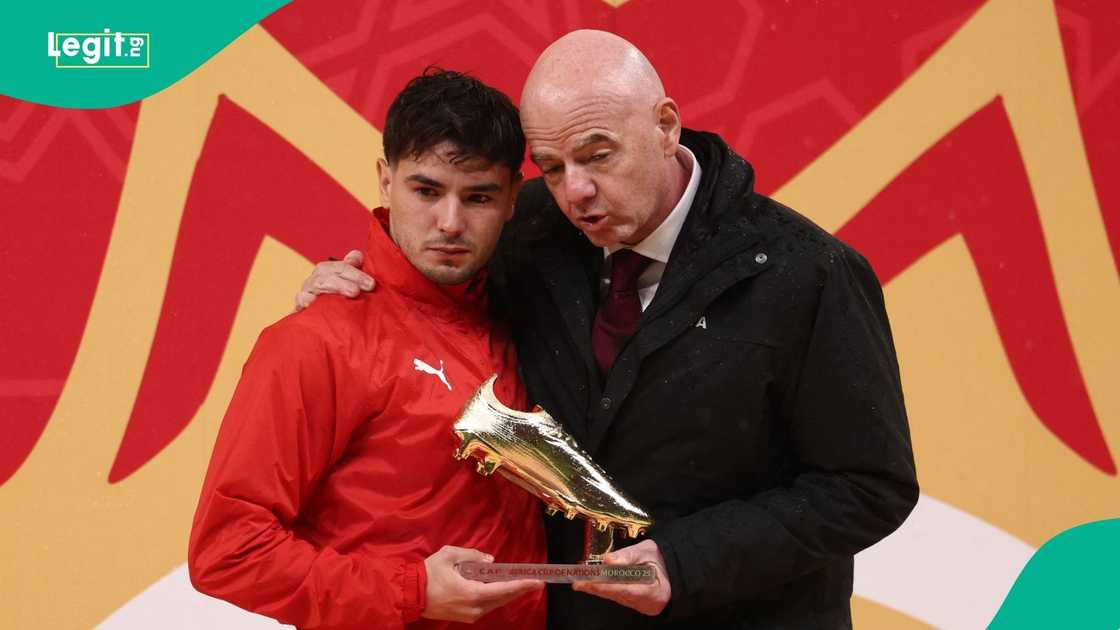 Brahim Diaz, FIFA, Gianni Infantino, 2025 AFCON, Senegal, Morocco, Rabat.