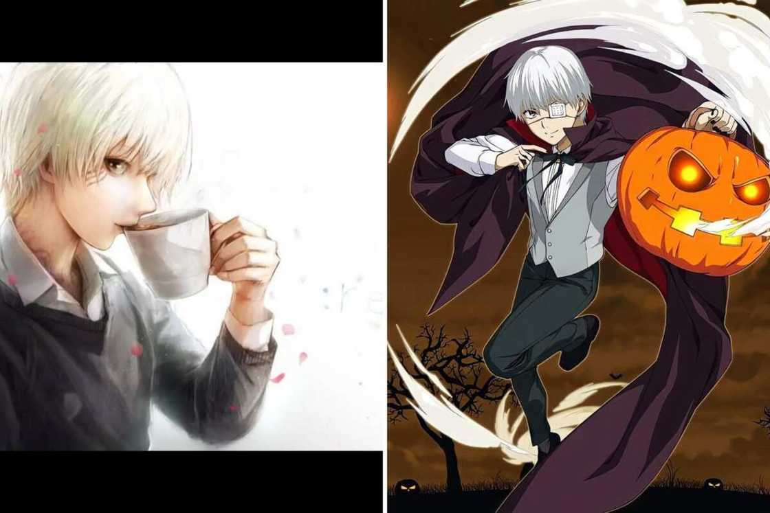 Anime characters with white hair Anime characters with white hair