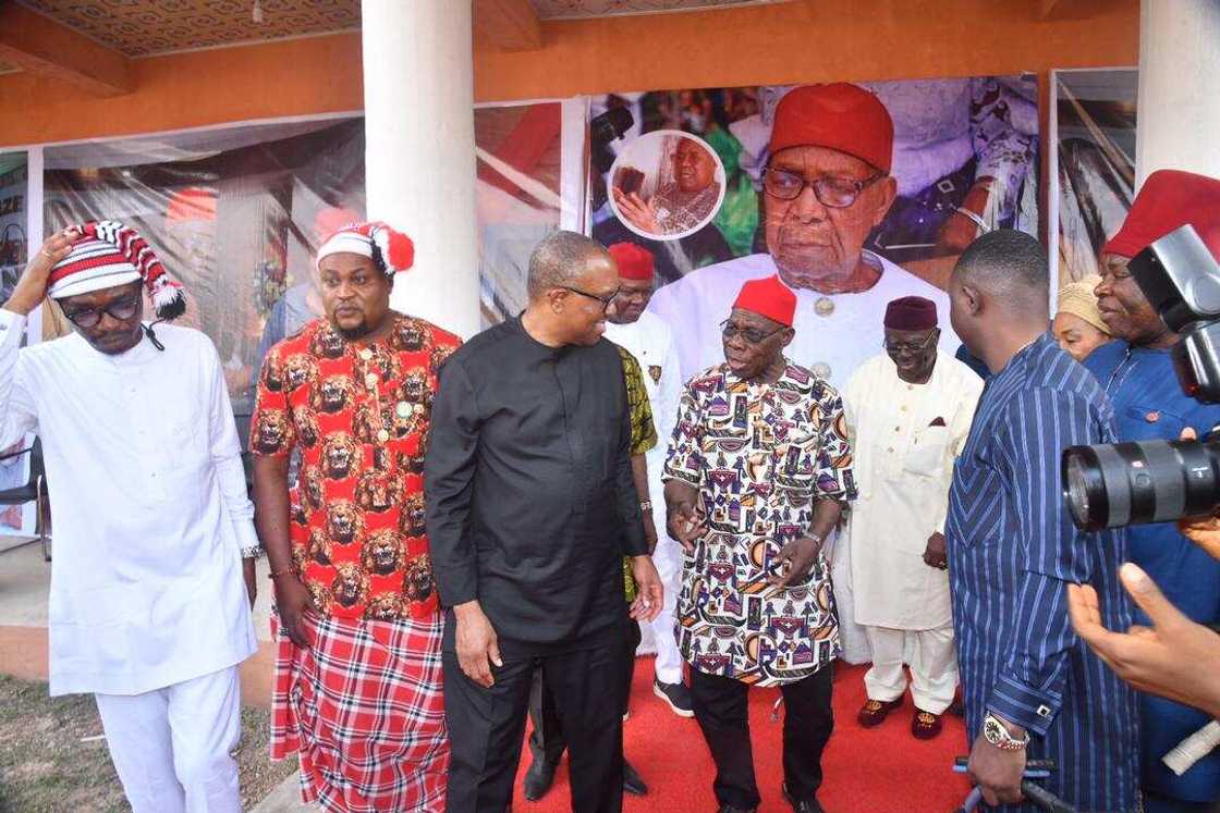 Obi, OBJ, Afenifere leader, Ohanaeze Ndigbo