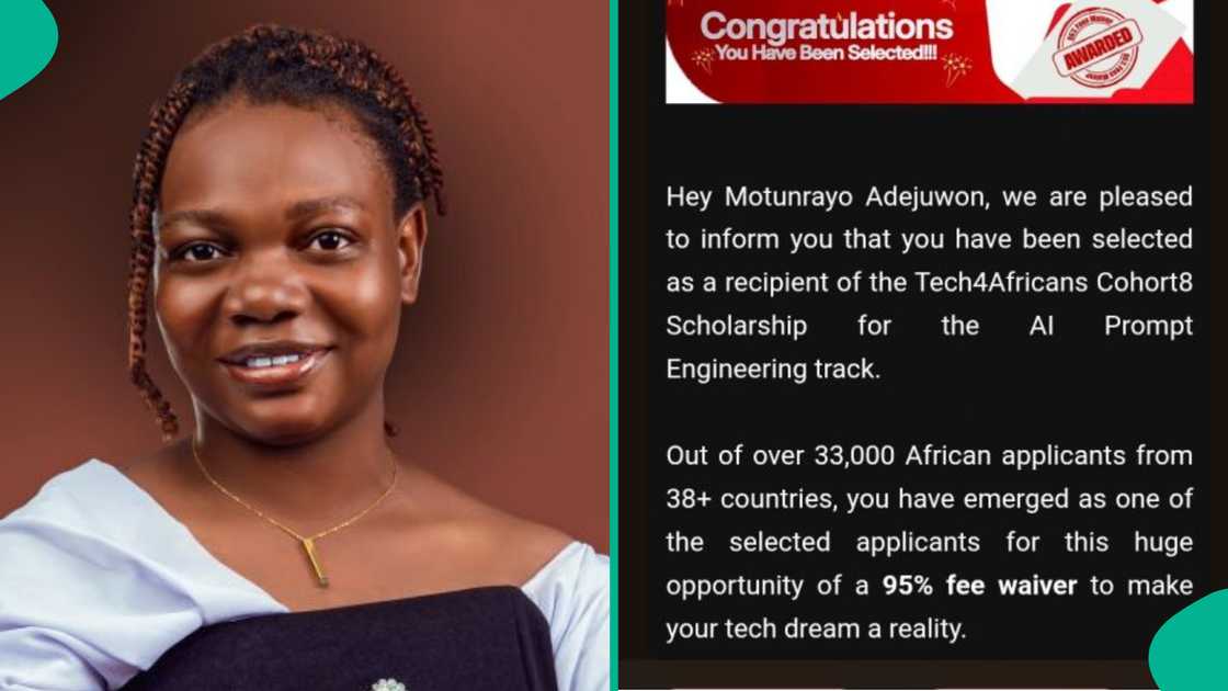 Adekunle Ajasin University law graduate bags tech scholarship after more than 35 rejections Adekunle Ajasin University law graduate bags tech scholarship after more than 35 rejections