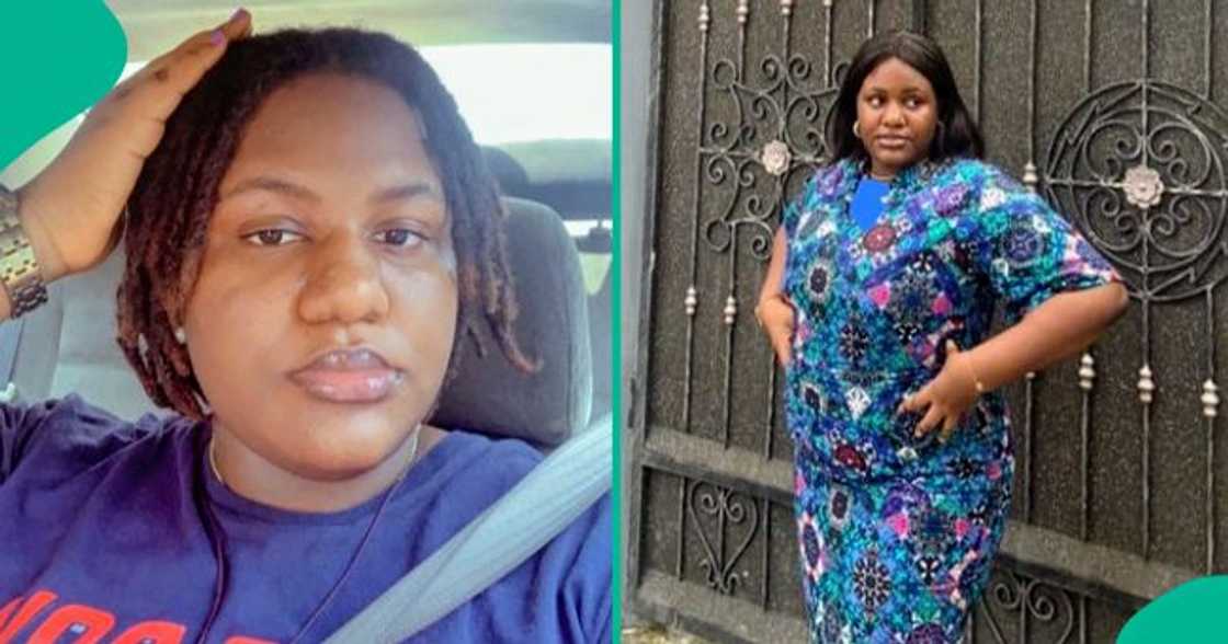 Lady shares the comment that her father left on a lady's Facebook post. Lady shares the comment that her father left on a lady's Facebook post.