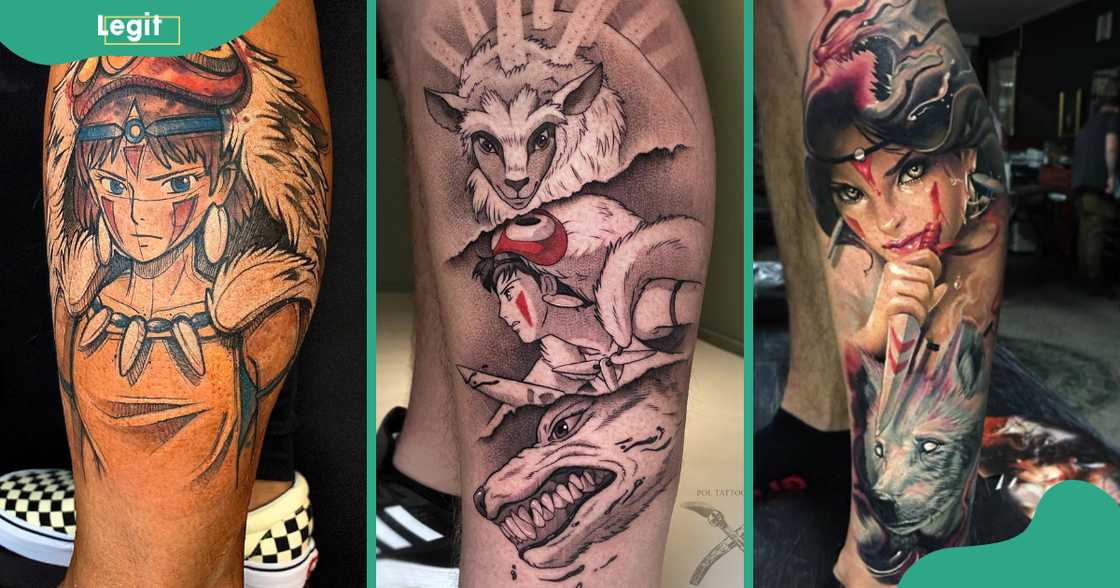 Princess Mononoke tattoo Princess Mononoke tattoo