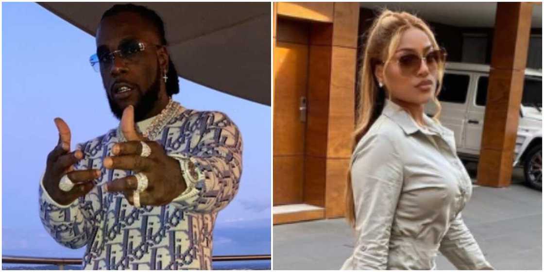 You're my first Grammy: Burna Boy tells Stefflon Don as she congratulates him on his first Grammy win You're my first Grammy: Burna Boy tells Stefflon Don as she congratulates him on his first Grammy win