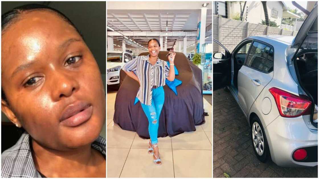 Nokulunga Njapha gets a car Nokulunga Njapha gets a car