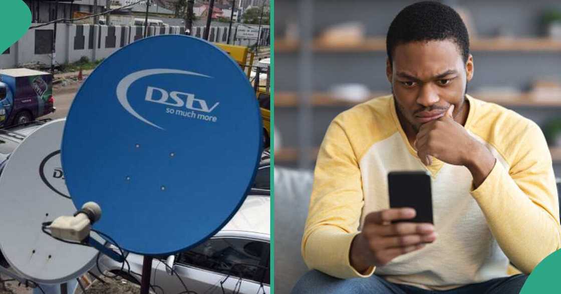 Man cries out, shows prices he saw when he recharged his DStv Man cries out, shows prices he saw when he recharged his DStv
