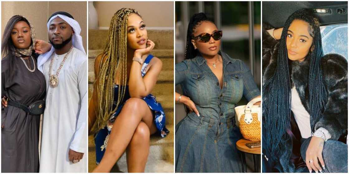 Davido's Chef Chi, second baby mama, and alleged Girlfriend, Mya Storm social media to Celebrate His Cousin Davido's Chef Chi, second baby mama, and alleged Girlfriend, Mya Storm social media to Celebrate His Cousin