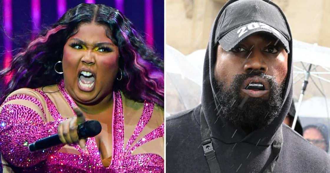 Lizzo and Kanye West