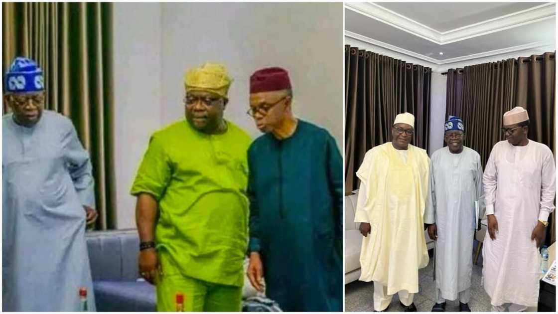 Bola Tinubu/Nasir El-Rufai/Bello Matawalle/APC Bola Tinubu/Nasir El-Rufai/Bello Matawalle/APC