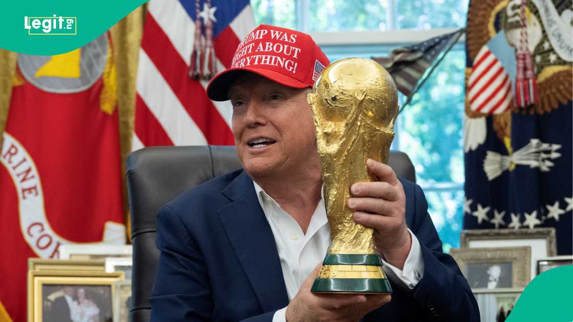 Donald Trump, Oval Office, White House, Washington DC, USA, FIFA World Cup. Donald Trump, Oval Office, White House, Washington DC, USA, FIFA World Cup.