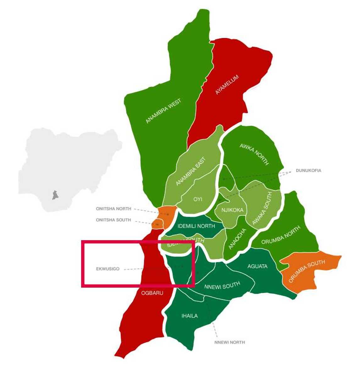 Ekwusigo location Ekwusigo location