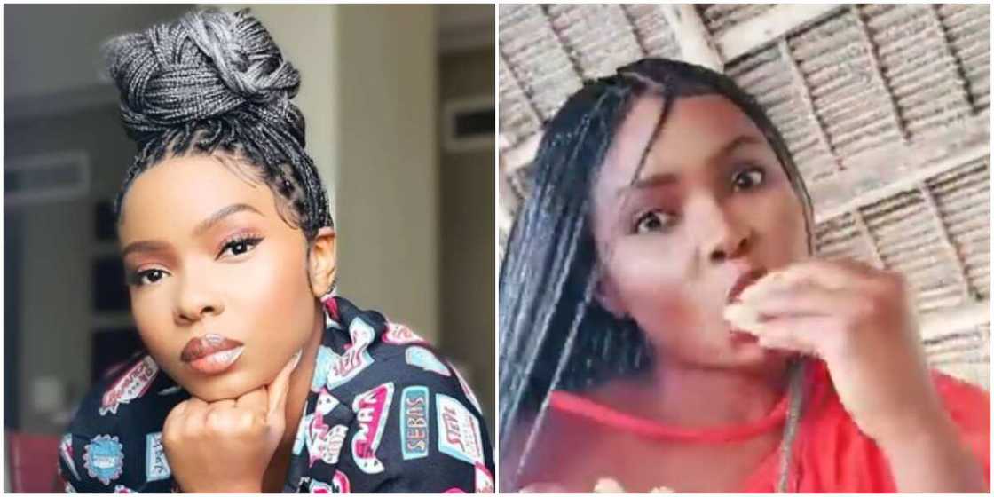 I will eat you too: Yemi Alade threatens fan who complained about her weight I will eat you too: Yemi Alade threatens fan who complained about her weight