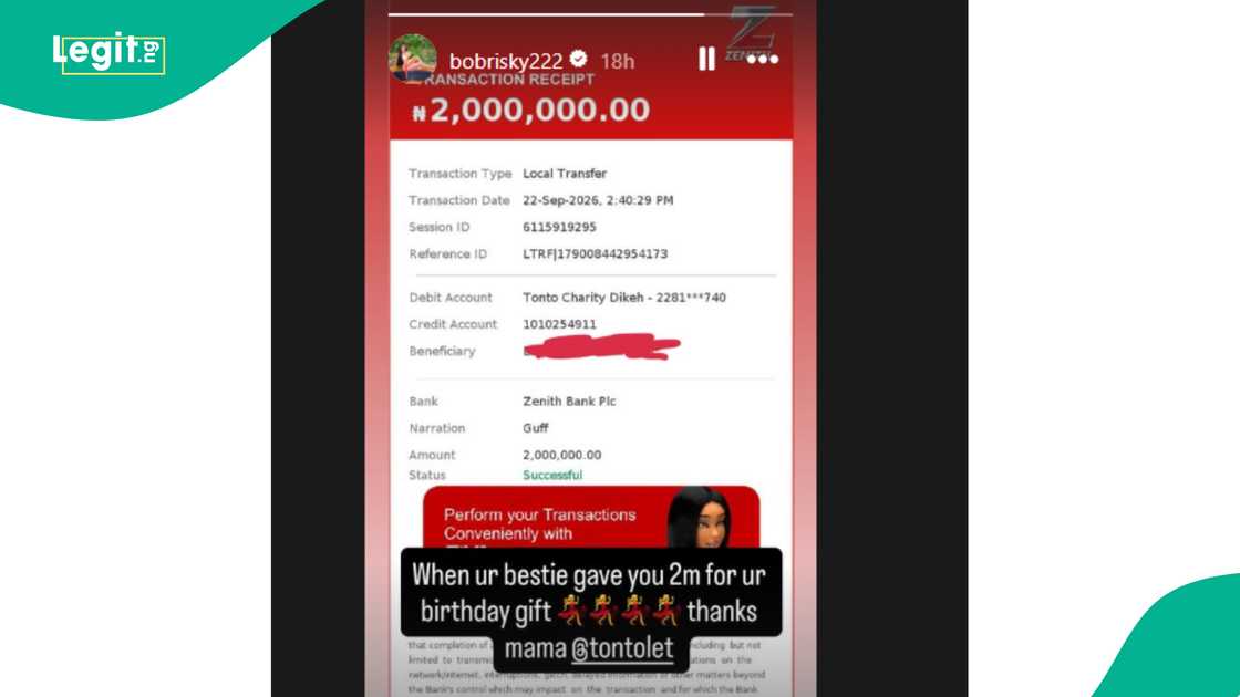 Tonto Dikeh’s words about Bobrisky trigger fresh reactions online Tonto Dikeh’s words about Bobrisky trigger fresh reactions online