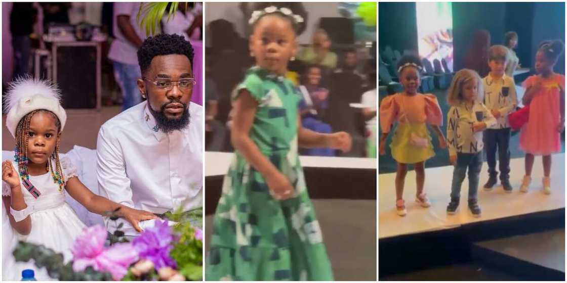 Patoranking and his daughter Wilmer Patoranking and his daughter Wilmer