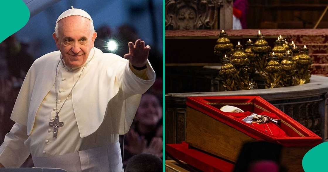 A video has surfaced revealing the exact location where Pope Francis was laid to rest. A video has surfaced revealing the exact location where Pope Francis was laid to rest.