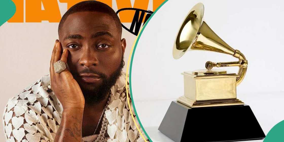 Davido's fans react to his Grammy loss.