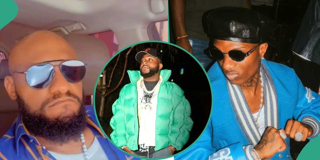 Yul Edochie reveals Wizkid's problem amid his fight with Davido, gives him advice. Yul Edochie reveals Wizkid's problem amid his fight with Davido, gives him advice.
