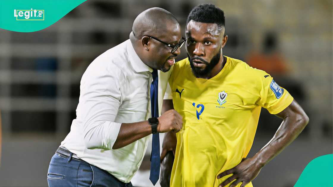 Gabon coach Thierry Mouyouma, Nigeria, Super Eagles, World Cup playoff