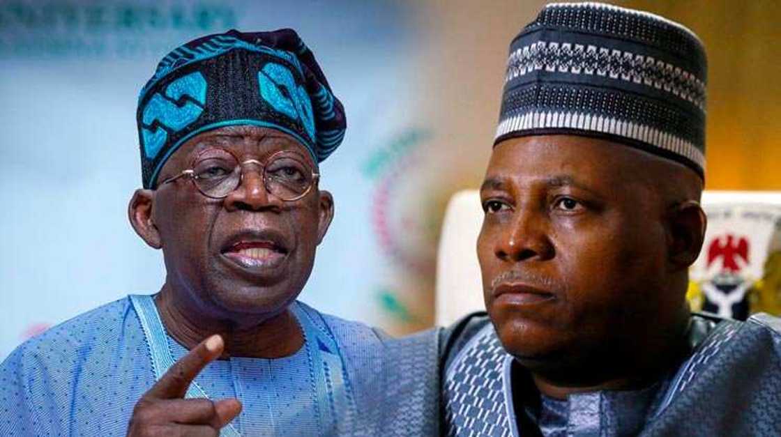 Bola Tinubu da Ƙashim Shettima.