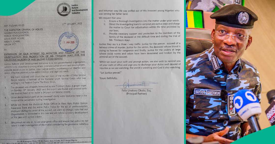 Reactions as group petitions IGP about gospel singer Timileyin, makes 3 demands Reactions as group petitions IGP about gospel singer Timileyin, makes 3 demands