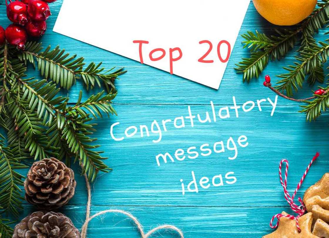 Top 20 congratulatory message ideas Top 20 congratulatory message ideas