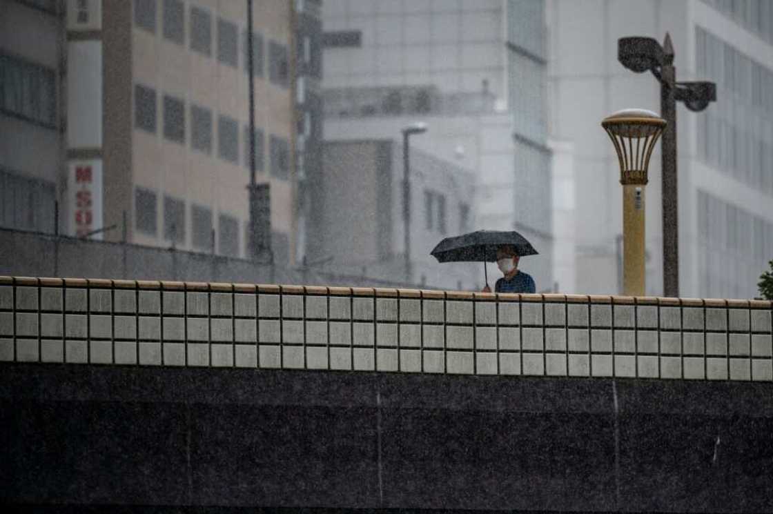 Japan is currently in its annual typhoon season Japan is currently in its annual typhoon season