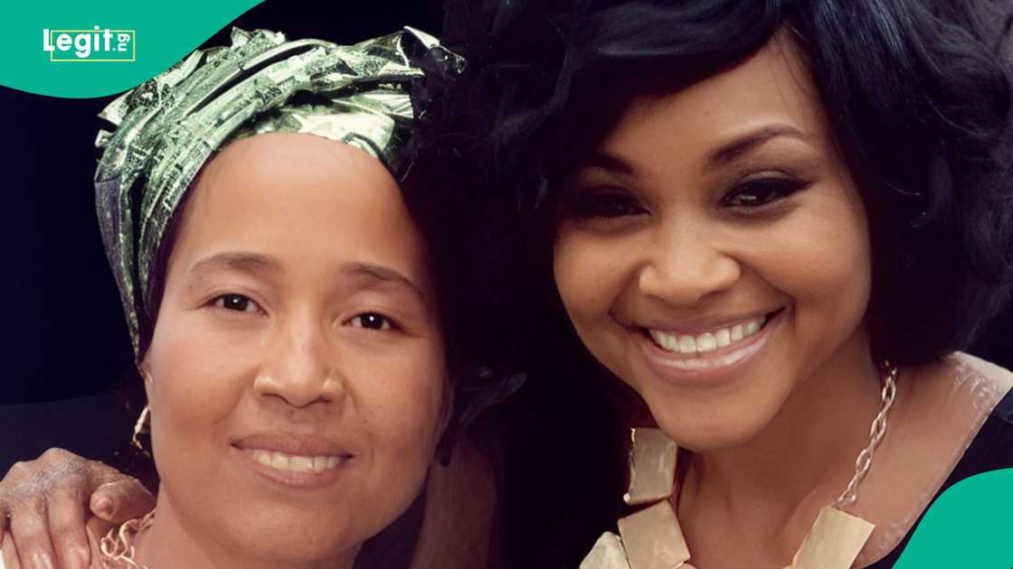 Mercy Aigbe announces the death of her mother.
