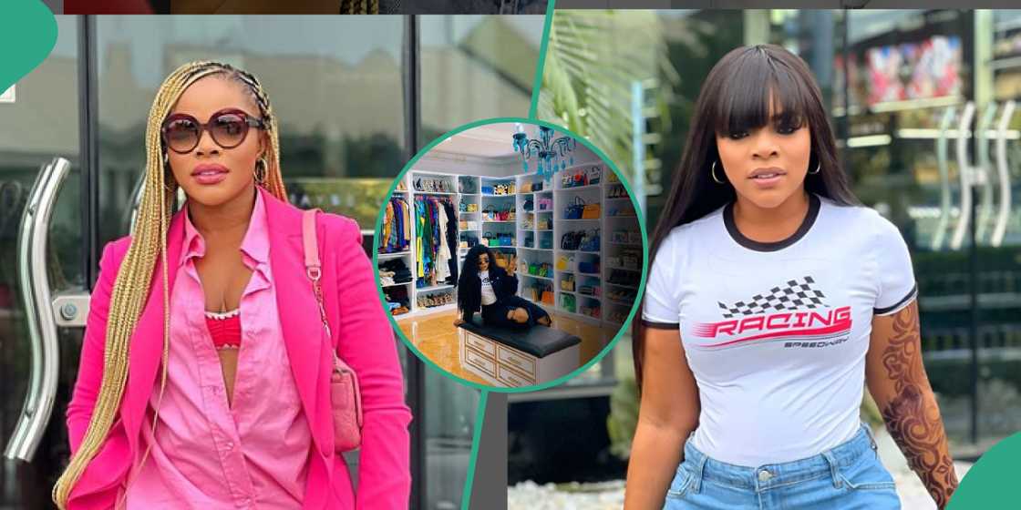 Laura Ikeji's shop catches fire Laura Ikeji's shop catches fire