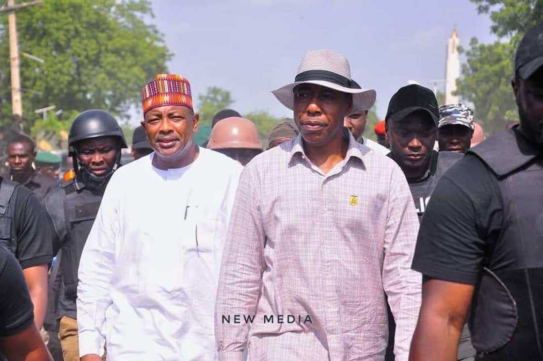 Tsoron hari bai isa ya hana ni yiwa al'ummata aiki ba - Gwamna Zulum ya yi maganarsa ta farko bayan harin jiya (Hotuna)