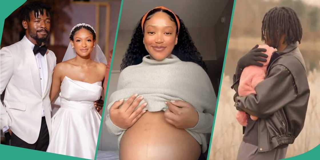 Singer Johnny Drille and wife Rima welcome baby girl Singer Johnny Drille and wife Rima welcome baby girl