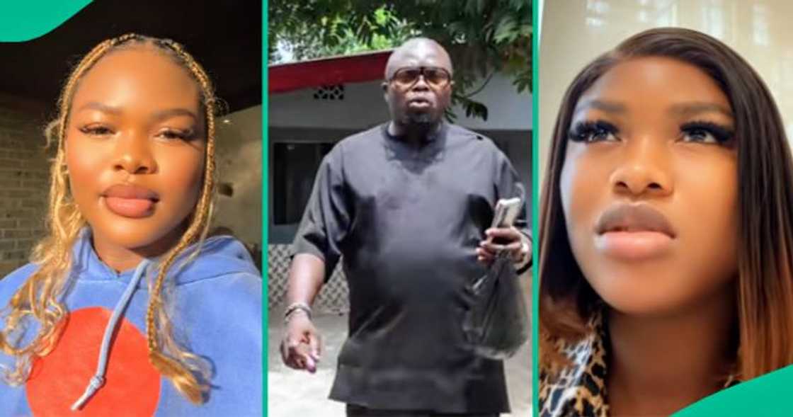 Abroad-based lady disappointed after secretly returning home to surprise her family.
