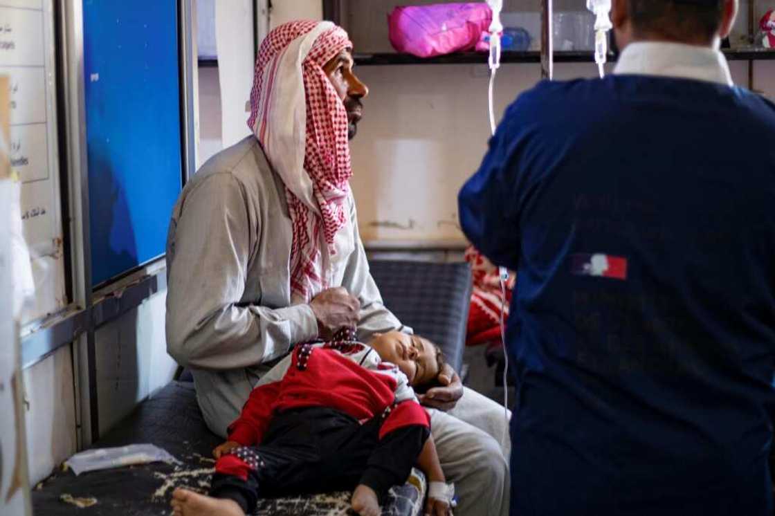 Despite the contamination, over five million of Syria's about 18 million people rely on the Euphrates for their drinking water, according to the UN Despite the contamination, over five million of Syria's about 18 million people rely on the Euphrates for their drinking water, according to the UN