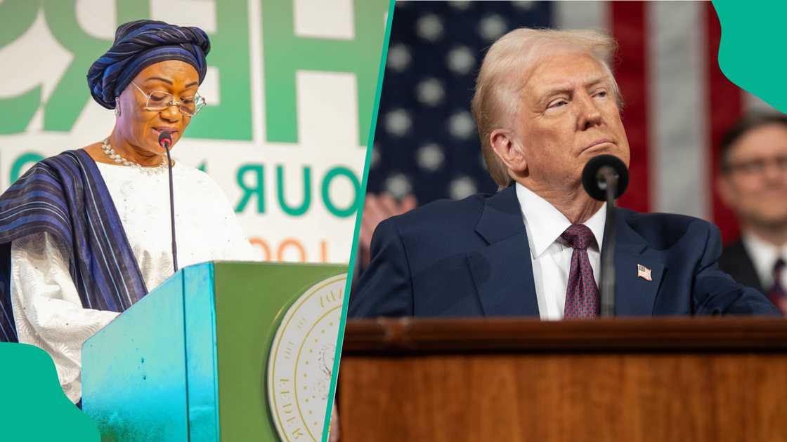 Nigeria's first lady responds to Trump Nigeria's first lady responds to Trump