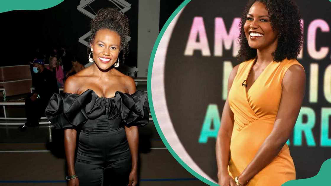 Janai Norman posing for photos at different events Janai Norman posing for photos at different events