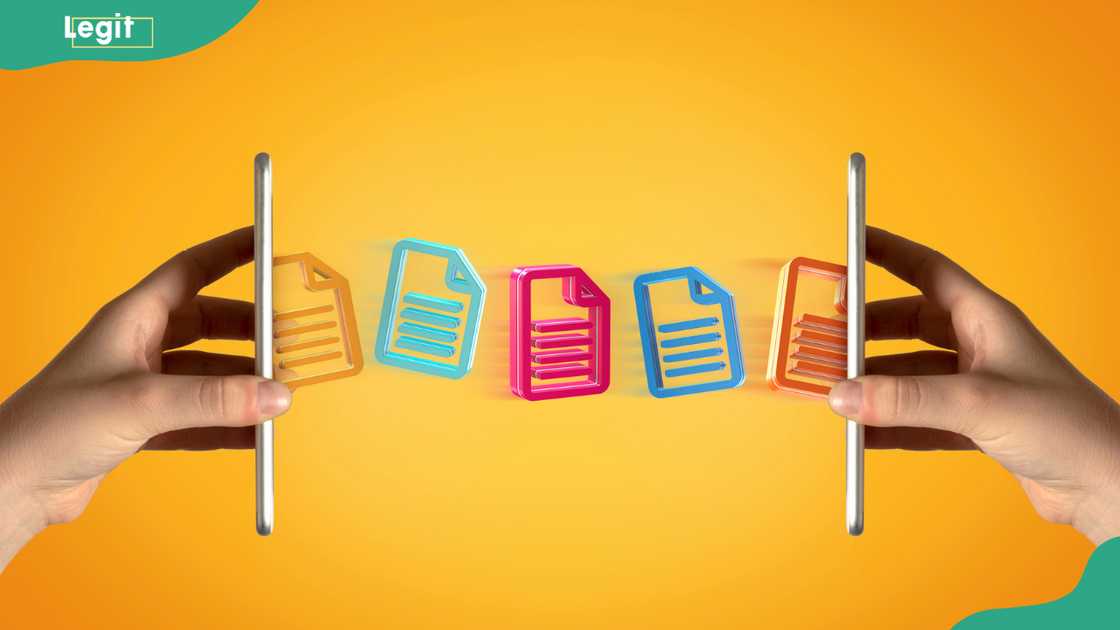 Transferring data from one smartphone to another Transferring data from one smartphone to another
