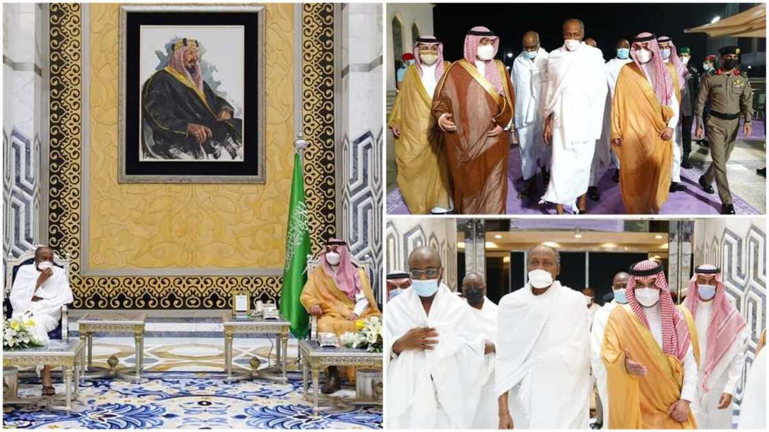 Saudi Arabia: Buhari, Tinubu, Dangote, others Perform Umrah Saudi Arabia: Buhari, Tinubu, Dangote, others Perform Umrah