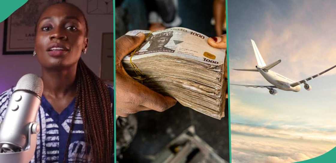 Lady issues travel tips to those seeking cheap flights. Lady issues travel tips to those seeking cheap flights.