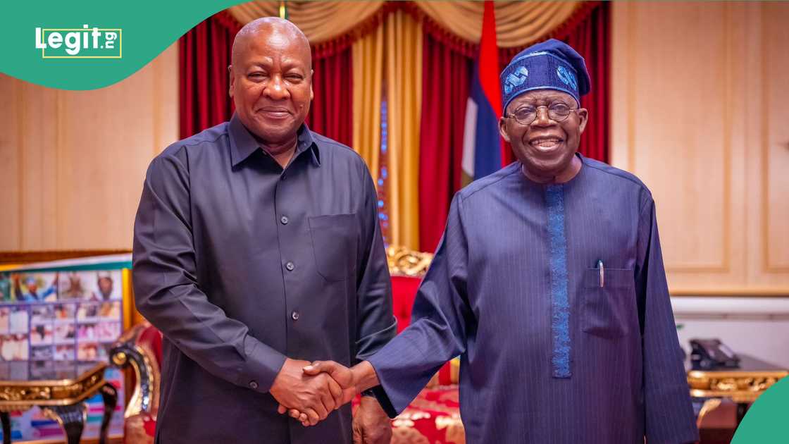 Shugaban Ghana da da Bola Tinubu na Najeriya