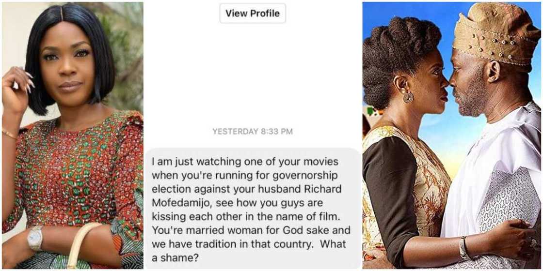 You Are a Married Woman: Critic Slams Actress Omoni Oboli for Kissing In a Movie, She Reacts You Are a Married Woman: Critic Slams Actress Omoni Oboli for Kissing In a Movie, She Reacts
