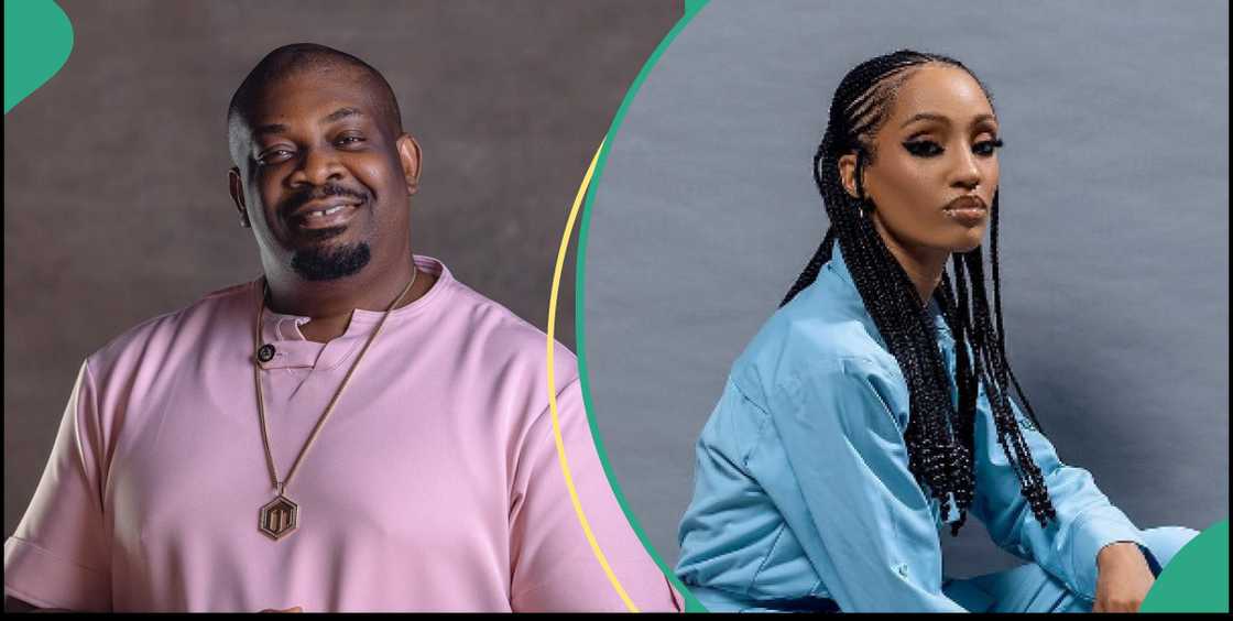 Don Jazzy attends Di'ja's 40th birthday, Di'ja