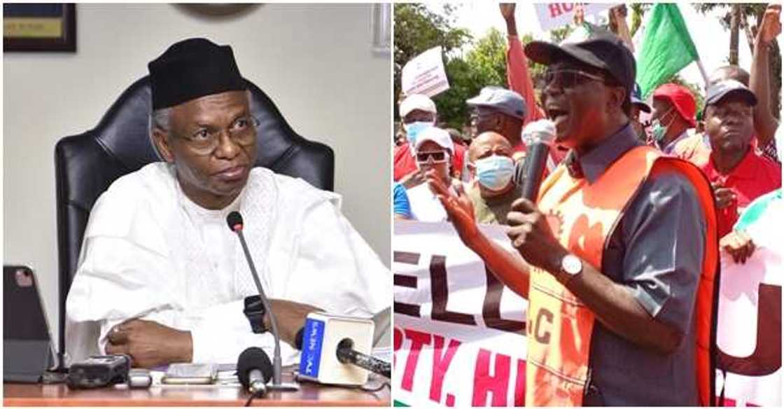 Battle line drawn as Governor El-Rufai reacts to NLC strike Battle line drawn as Governor El-Rufai reacts to NLC strike