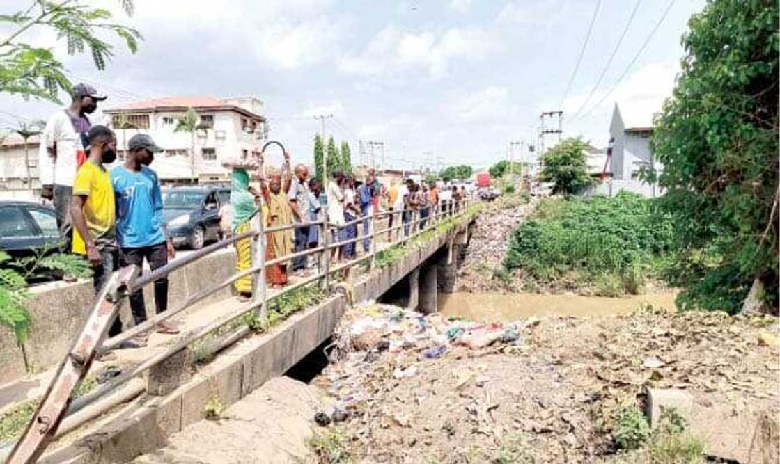 Wurin da aka tsinci gawar wata mata a Abuja