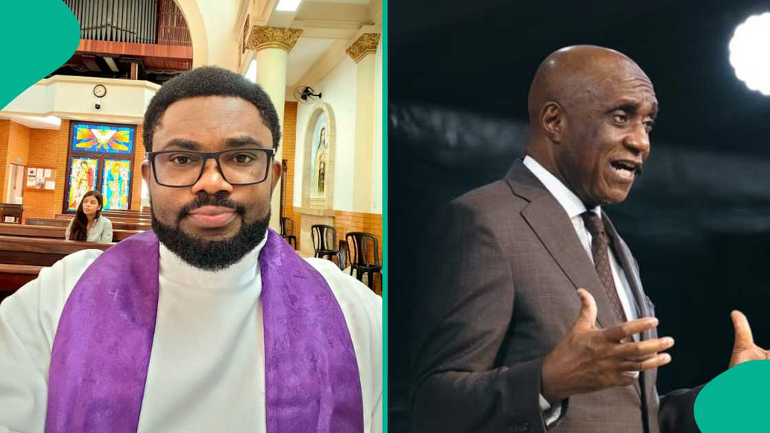 Priest counter's Pastor Ibiyomie on Jesus hating poverty sermon. Priest counter's Pastor Ibiyomie on Jesus hating poverty sermon.