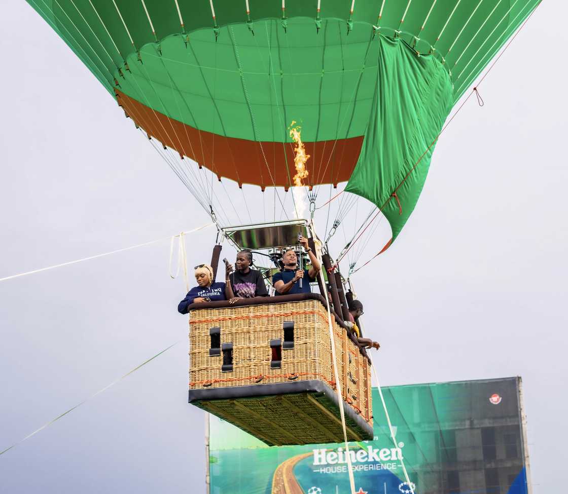 Inside Heineken House Experience: Four Days of Hot Air Balloon Rides, Football & Music in Lagos