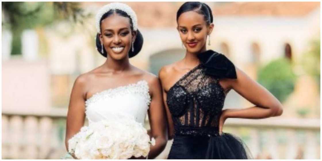 Photos of a bride and her Maid of Honour. Photos of a bride and her Maid of Honour.